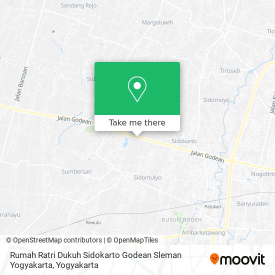 Rumah Ratri Dukuh Sidokarto Godean Sleman Yogyakarta map