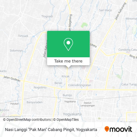 Nasi Langgi "Pak Man" Cabang Pingit map