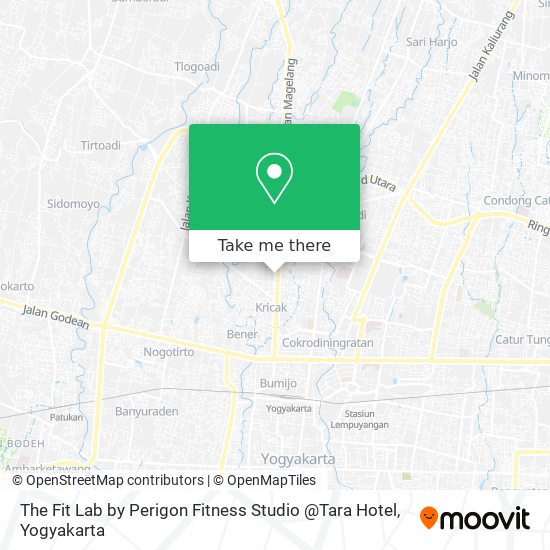 The Fit Lab by Perigon Fitness Studio @Tara Hotel map