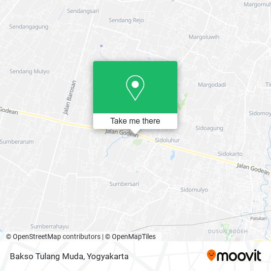 Bakso Tulang Muda map