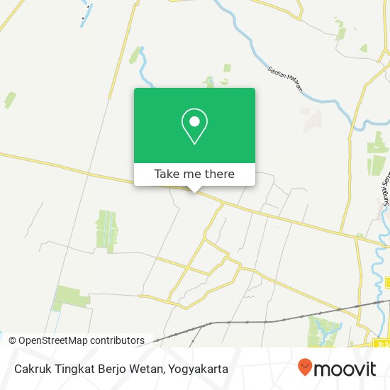 Cakruk Tingkat Berjo Wetan map