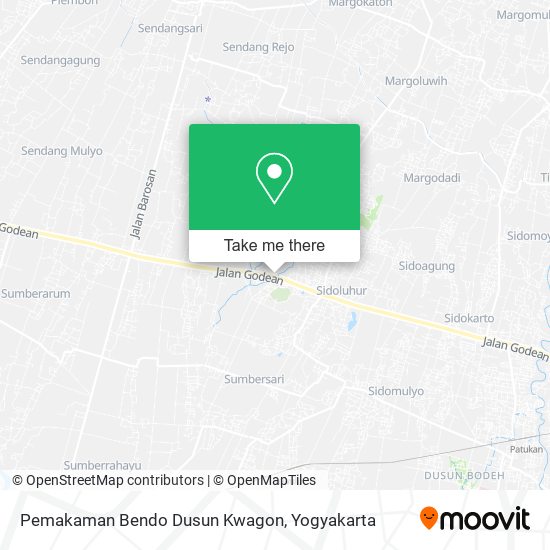 Pemakaman Bendo Dusun Kwagon map