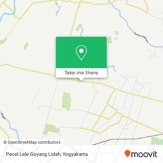 Pecel Lele Goyang Lidah map