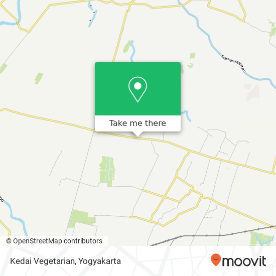 Kedai Vegetarian map