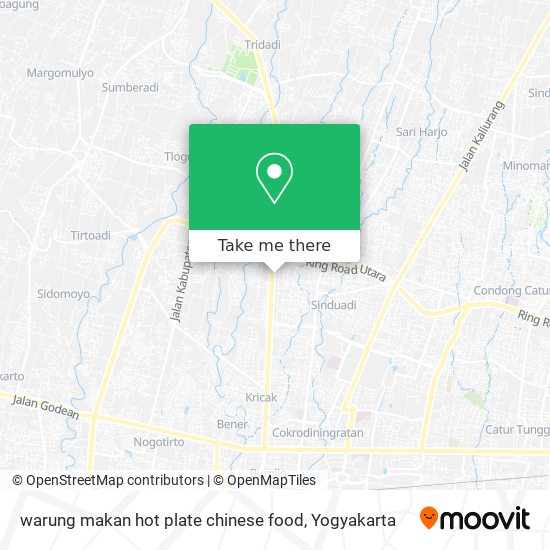warung makan hot plate chinese food map