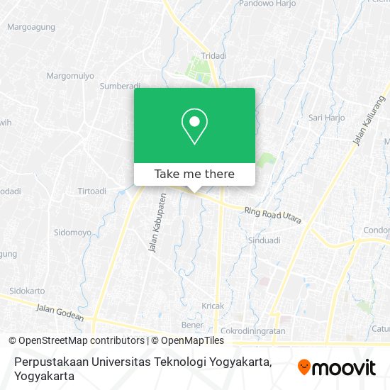 Perpustakaan Universitas Teknologi Yogyakarta map