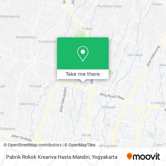 Pabrik Rokok Kreariva Hasta Mandiri map