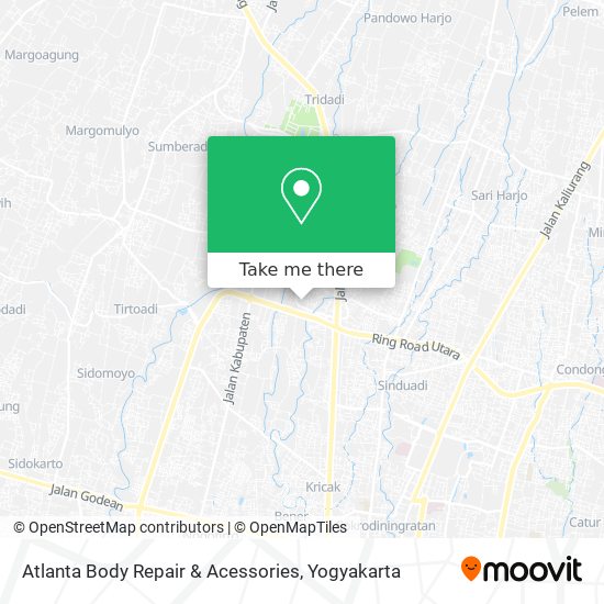 Atlanta Body Repair & Acessories map