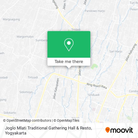 Joglo Mlati Traditional Gathering Hall & Resto map