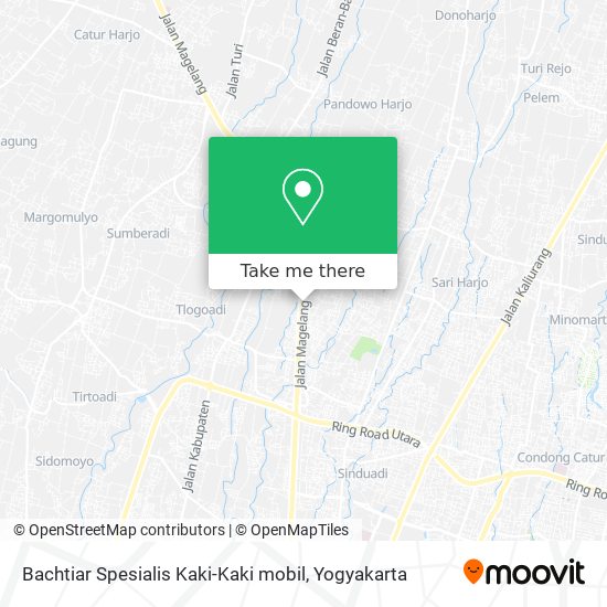 Bachtiar Spesialis Kaki-Kaki mobil map