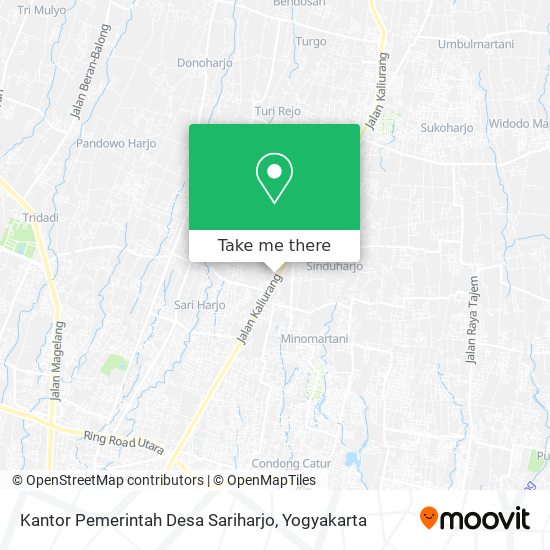 Kantor Pemerintah Desa Sariharjo map