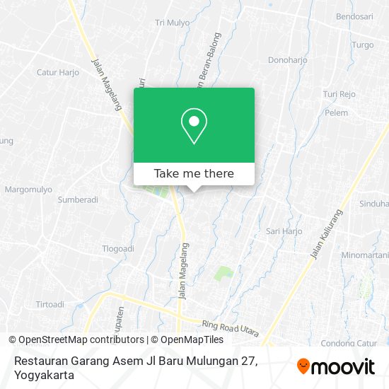 Restauran Garang Asem Jl Baru Mulungan 27 map