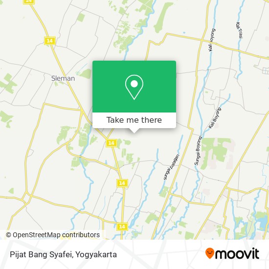 Pijat Bang Syafei map