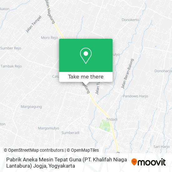 Pabrik Aneka Mesin Tepat Guna (PT. Khalifah Niaga Lantabura) Jogja map