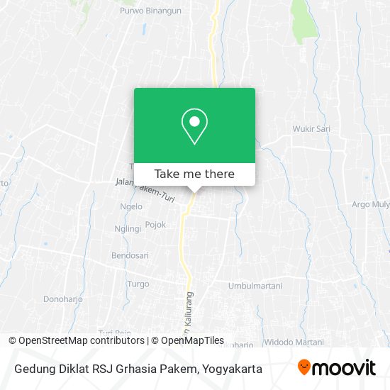 Gedung Diklat RSJ Grhasia Pakem map