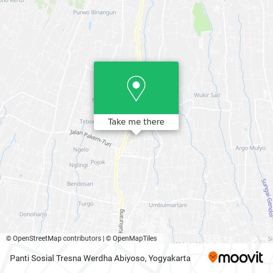 Panti Sosial Tresna Werdha Abiyoso map