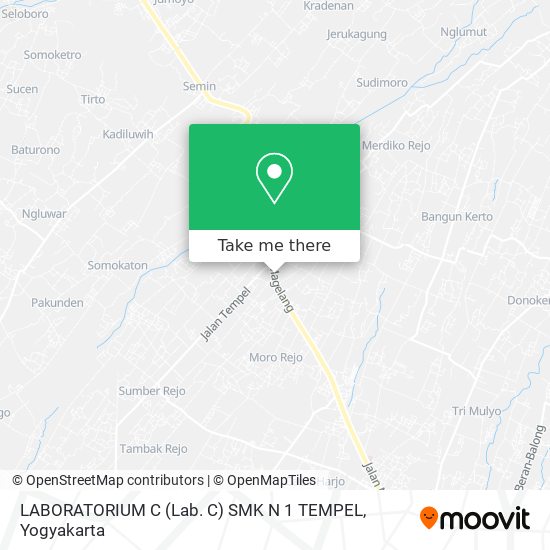LABORATORIUM C (Lab. C) SMK N 1 TEMPEL map