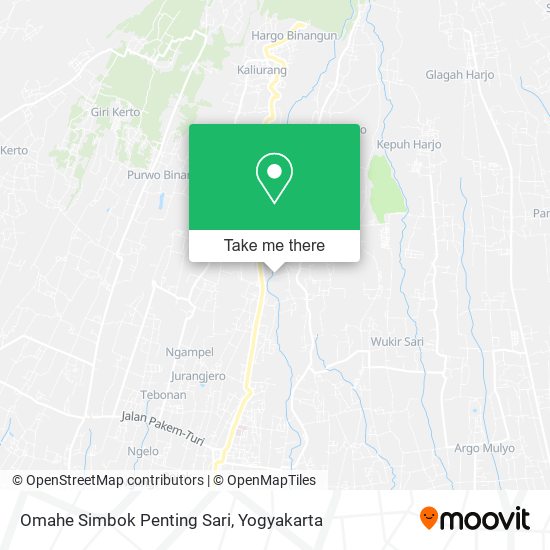 Omahe Simbok Penting Sari map