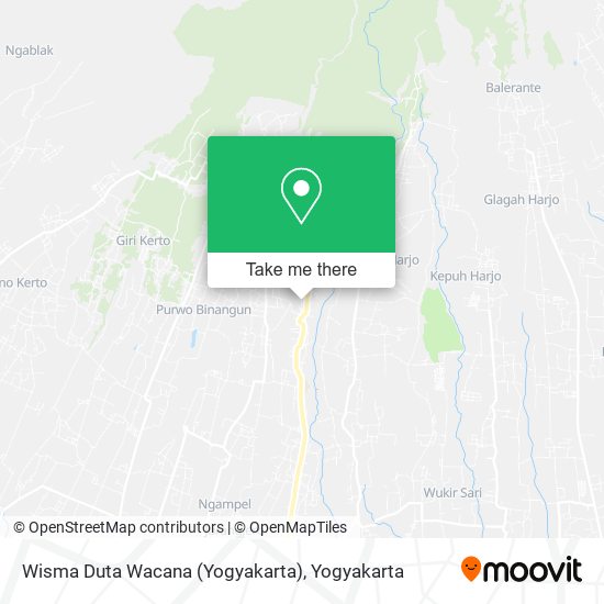 Wisma Duta Wacana (Yogyakarta) map