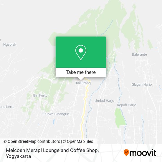 Melcosh Merapi Lounge and Coffee Shop map