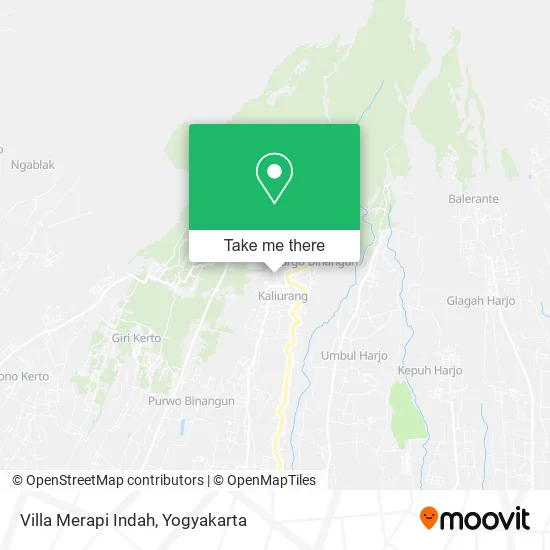 Villa Merapi Indah map