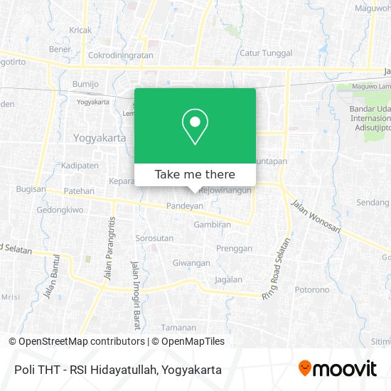 Poli THT - RSI Hidayatullah map