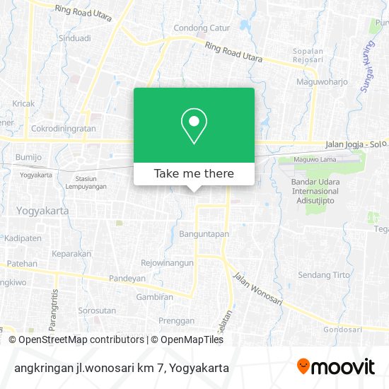 angkringan jl.wonosari km 7 map