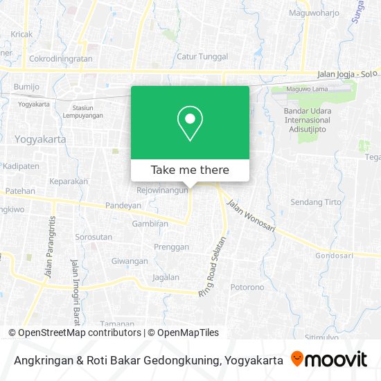 Angkringan & Roti Bakar Gedongkuning map