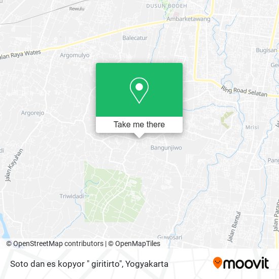 Soto dan es kopyor " giritirto" map