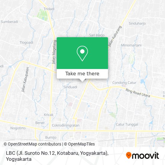 LBC (Jl. Suroto No.12, Kotabaru, Yogyakarta) map