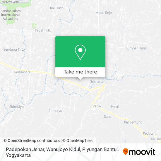 Padepokan Jenar, Wanujoyo Kidul, Piyungan Bantul map