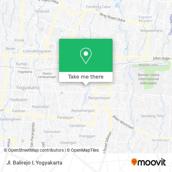 Jl. Balirejo I map