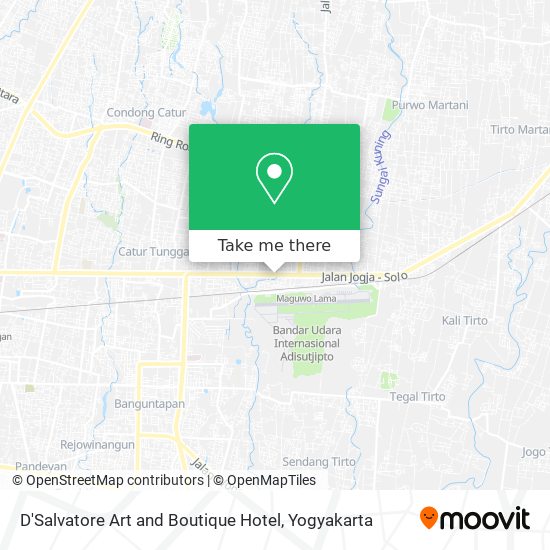 D'Salvatore Art and Boutique Hotel map