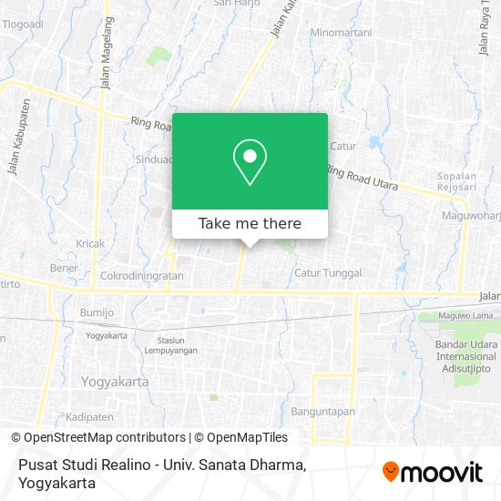 Pusat Studi Realino - Univ. Sanata Dharma map