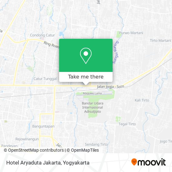 Hotel Aryaduta Jakarta map