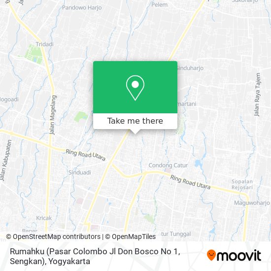 Rumahku (Pasar Colombo Jl Don Bosco No 1, Sengkan) map