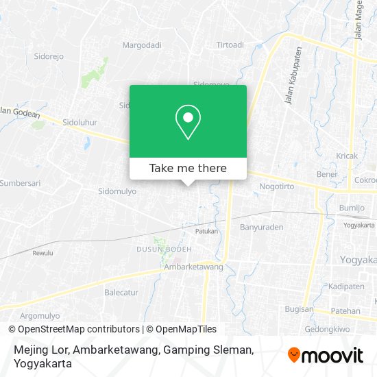 Mejing Lor, Ambarketawang, Gamping Sleman map