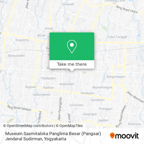 Museum Sasmitaloka Panglima Besar (Pangsar) Jenderal Sudirman map