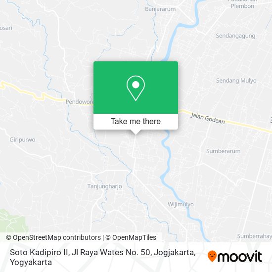 Soto Kadipiro II, Jl Raya Wates No. 50, Jogjakarta map
