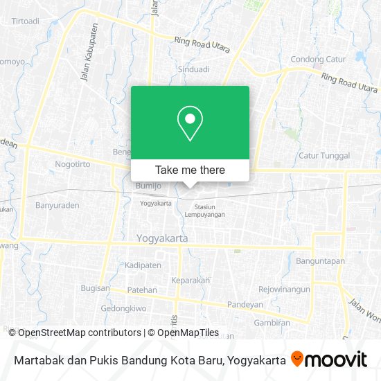 Martabak dan Pukis Bandung Kota Baru map