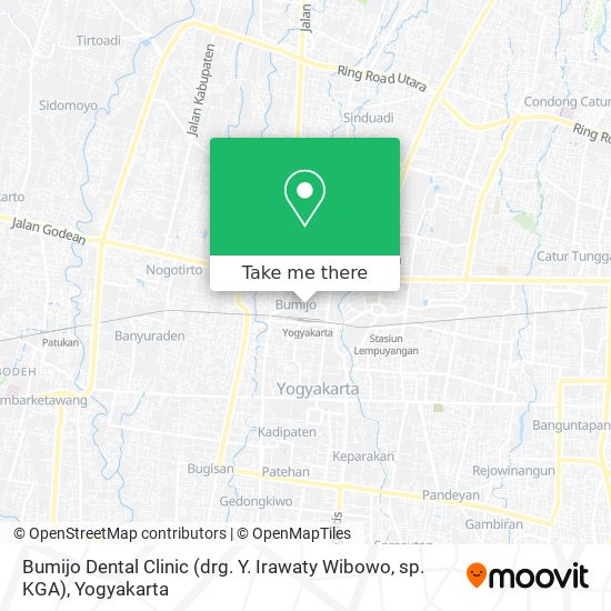 Bumijo Dental Clinic (drg. Y. Irawaty Wibowo, sp. KGA) map