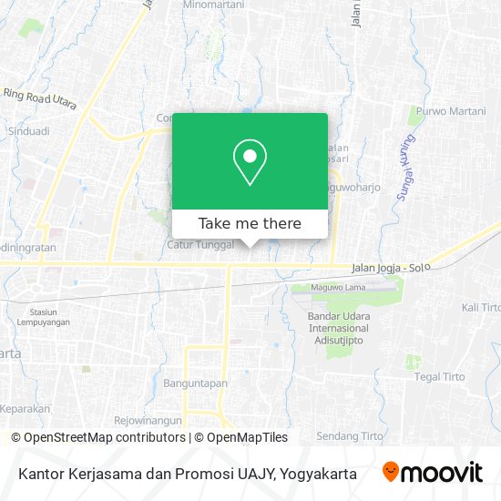 Kantor Kerjasama dan Promosi UAJY map