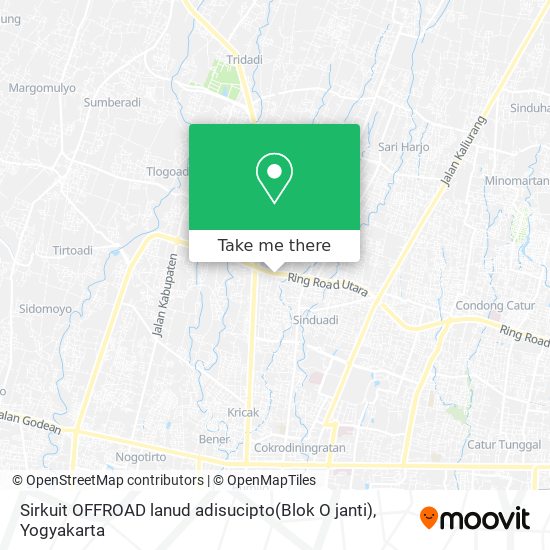 Sirkuit OFFROAD lanud adisucipto(Blok O janti) map