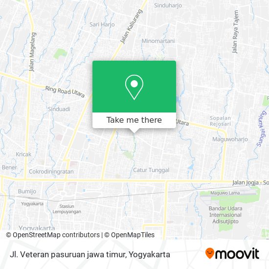 Jl. Veteran pasuruan jawa timur map