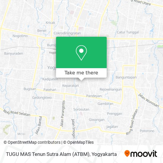 TUGU MAS Tenun Sutra Alam (ATBM) map