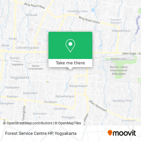 Forest Service Centre HP map