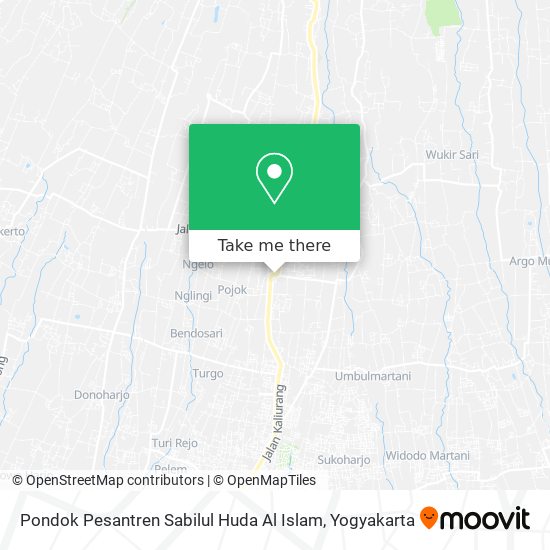 Pondok Pesantren Sabilul Huda Al Islam map