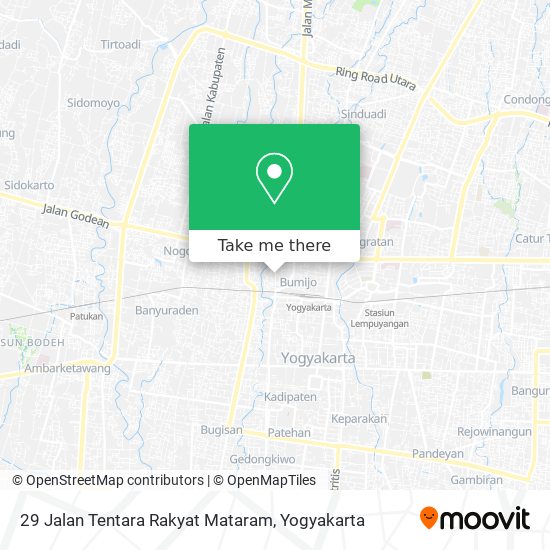 29 Jalan Tentara Rakyat Mataram map