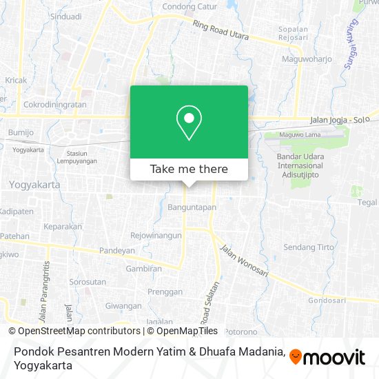 Pondok Pesantren Modern Yatim & Dhuafa Madania map