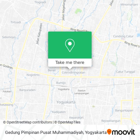 Gedung Pimpinan Pusat Muhammadiyah map